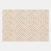 Blaue Glitter-Eierschalen-Korbegewebe-Geburtstag Geschenkpapier Set (Vorderseite)