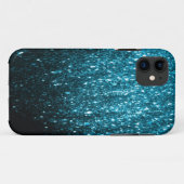 Blaue Glitter-Glitzern iphone 5 Abdeckung Case-Mate iPhone Hülle (Rückseite (Horizontal))