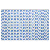 Blaue Glitzer-Lippen Stoff (Yard (91,4 cm))
