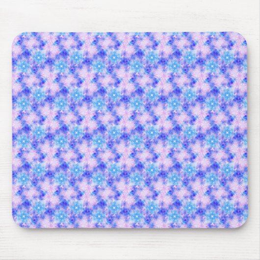 Blaue Glitzern Mousepad (Vorne)