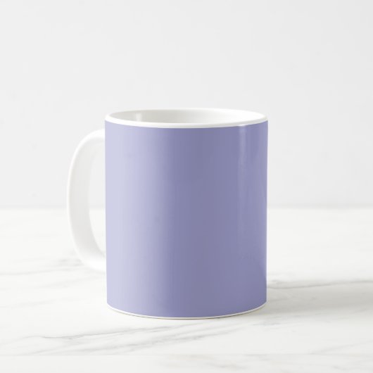 Blaue Glocke (einfarbig) Kaffeetasse (Vorderseite Links)