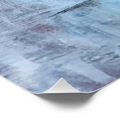 Blaue Glocke Poster (Ecke)