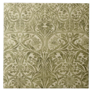 Blaue Glockenblume Tapete von William Morris Fliese