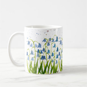 Blaue Glockenblumen Blaue Blüten Natur Botanisch H Kaffeetasse