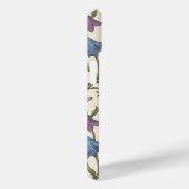 Blaue Glockenblumen-Muster - Ästhetische botanisch Case-Mate iPhone Hülle (Rückseite / Rechts)