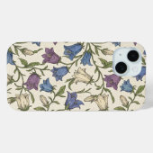 Blaue Glockenblumen-Muster - Ästhetische botanisch Case-Mate iPhone Hülle (Rückseite (Horizontal))
