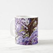 Blaue Glyzinien 2011 Kaffeetasse (Vorderseite Links)