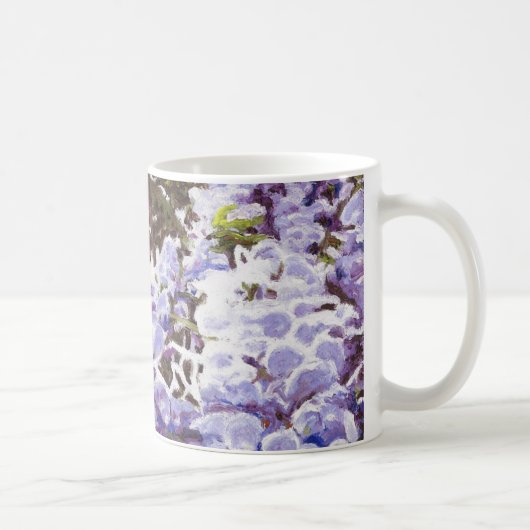 Blaue Glyzinien 2011 Kaffeetasse (Rechts)