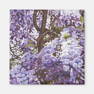 Blaue Glyzinien 2011 Magnet