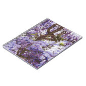 Blaue Glyzinien 2011 Notizblock (Linke Seite)