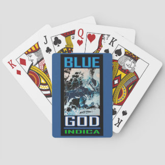 BLAUE GOD INDICA SPIELKARTEN