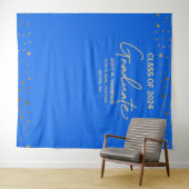 BLAUE Gold Class 2024 Abschluss Wandteppich (Beispiel (Horizontal))