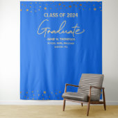 BLAUE Gold Class 2024 Abschluss Wandteppich (Beispiel)