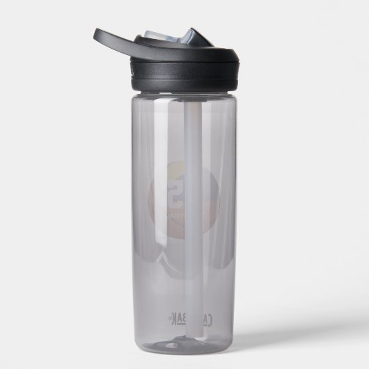 Blaue goldene Basketballmannschaft - Jungs Trinkflasche (Rechts)