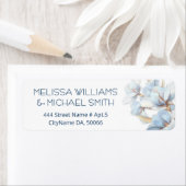 Blaue Goldene Blume |  Hochzeit (Insitu)