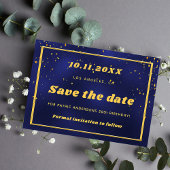Blaue Goldfische Save The Date