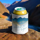 Blaue Goldmedaille Hochzeit im Freien Dosenkühler