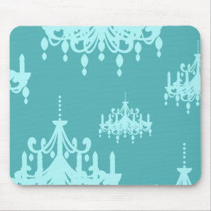 Blaue Goldmedaille Mousepad