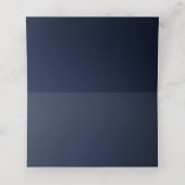 Blaue Goldmedaille Platzkarte (Innenseite Aufgefaltet)