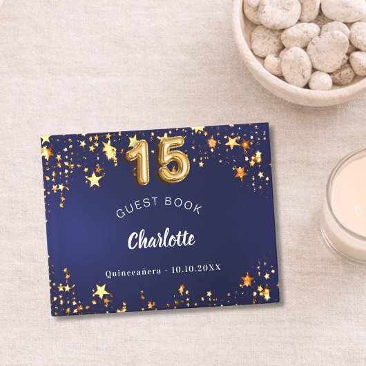 Blaue Goldsterne aus der Königsnacht Gästebuch