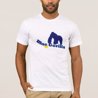 blaue Gorillabanane T-Shirt