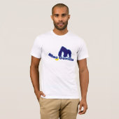 blaue Gorillabanane T-Shirt (Vorne ganz)