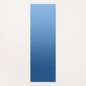 Blaue Gradient-Yogamatte Yogamatte (Vorderseite)