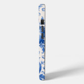 Blaue Granatapfel-Botanik-Handyhülle Case-Mate iPhone Hülle (Rückseite / Links)