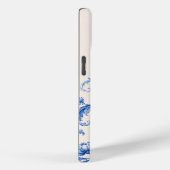 Blaue Granatapfel-Botanik-Handyhülle Case-Mate iPhone Hülle (Rückseite / Rechts)