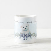 Blaue Grandpas machen Leben süßer Schwangerschaft Kaffeetasse (Mittel)