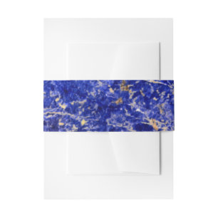 Blaue Granit, blauer Marmor, blauer Stein Einladungsbanderole