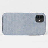Blaue/graue Beschaffenheit Case-Mate iPhone Hülle (Rückseite (Horizontal))