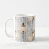 Blaue Graue Lichter Laterne Kaffeetasse (Links)