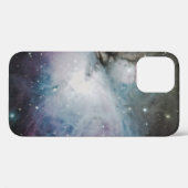 Blaue, graue und lila Nebel Case-Mate iPhone Hülle (Rückseite (Horizontal))