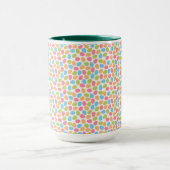 BLAUE GREEN ORANGE PINK OSTEREIER TASSE (Zentrum)