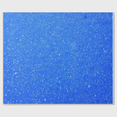 Blaue Grobgrundfläche Geschenkpapier (Flach)