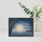 Blaue Grotte, Capri, Insel von, Vintages Foto Postkarte (Stehend Vorderseite)