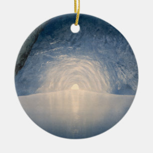 Blaue Grotte, Insel von Capri, Italien Verzierung Keramikornament