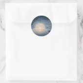 Blaue Grotte, Insel von Capri, Kampanien, Italien Runder Aufkleber (Tasche)