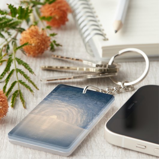 Blaue Grotte, Insel von Capri, Kampanien, Italien Schlüsselanhänger (Vorderseite rechts)