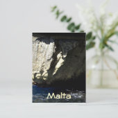 Blaue Grotte, Malta Postkarte (Stehend Vorderseite)