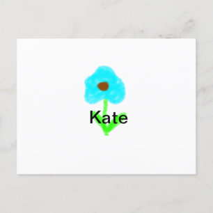 Blaue grüne Aquarellfarbe fügt dem Text einen eige Feiertagspostkarte