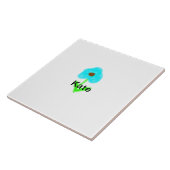 Blaue grüne Aquarellfarbe fügt dem Text einen eige Fliese (Seite)