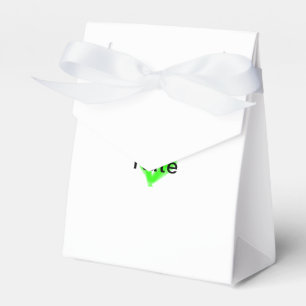 Blaue grüne Aquarellfarbe fügt dem Text einen eige Geschenkschachtel