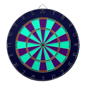 Blaue, Grüne, Braune und Violette Metallkäfig-Dart Dartscheibe