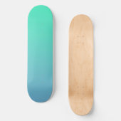 Blaue Grüne Farbe Skateboard (Vorderseite)
