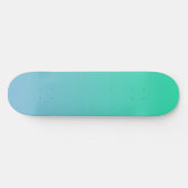 Blaue Grüne Farbe Skateboard (Horizontal)