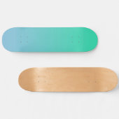 Blaue Grüne Farbe Skateboard (Horizontal)