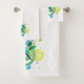 Blaue Grüne Libelle Badhandtuch Set (Insitu)