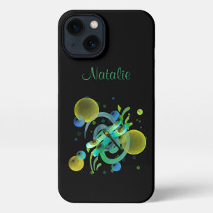 Blaue Grüne Libelle iPhone 13 Hülle